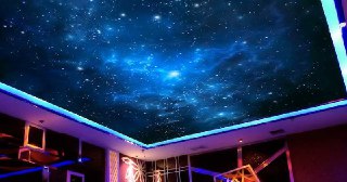 Натяжной потолок звездное небо Чайковский, цена от 5180 руб.
